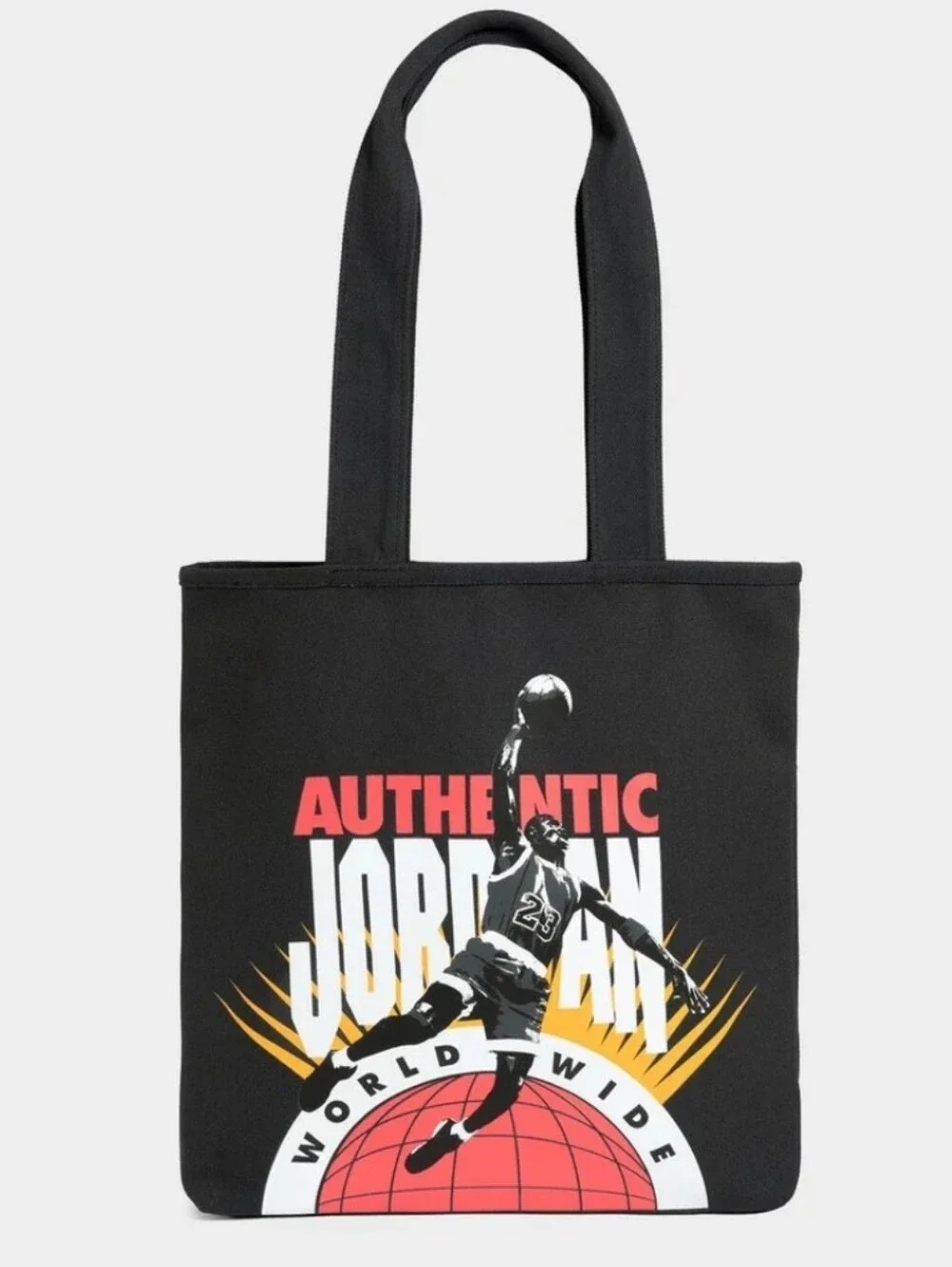 Nike Authentic Air Jordan Worldwide Heavy Duty Canvas Tote Bag / Size 16